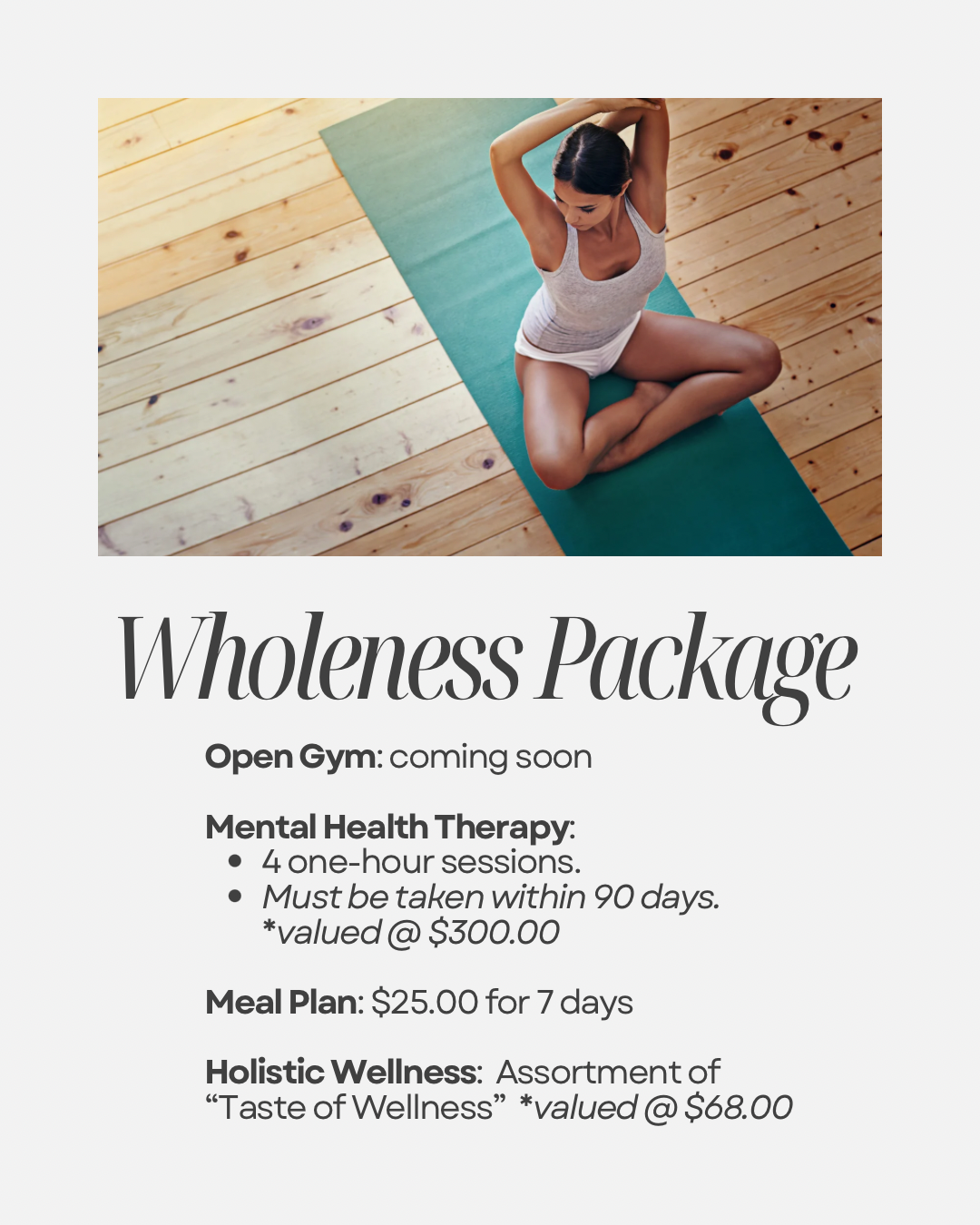 Wellness Loft Packages