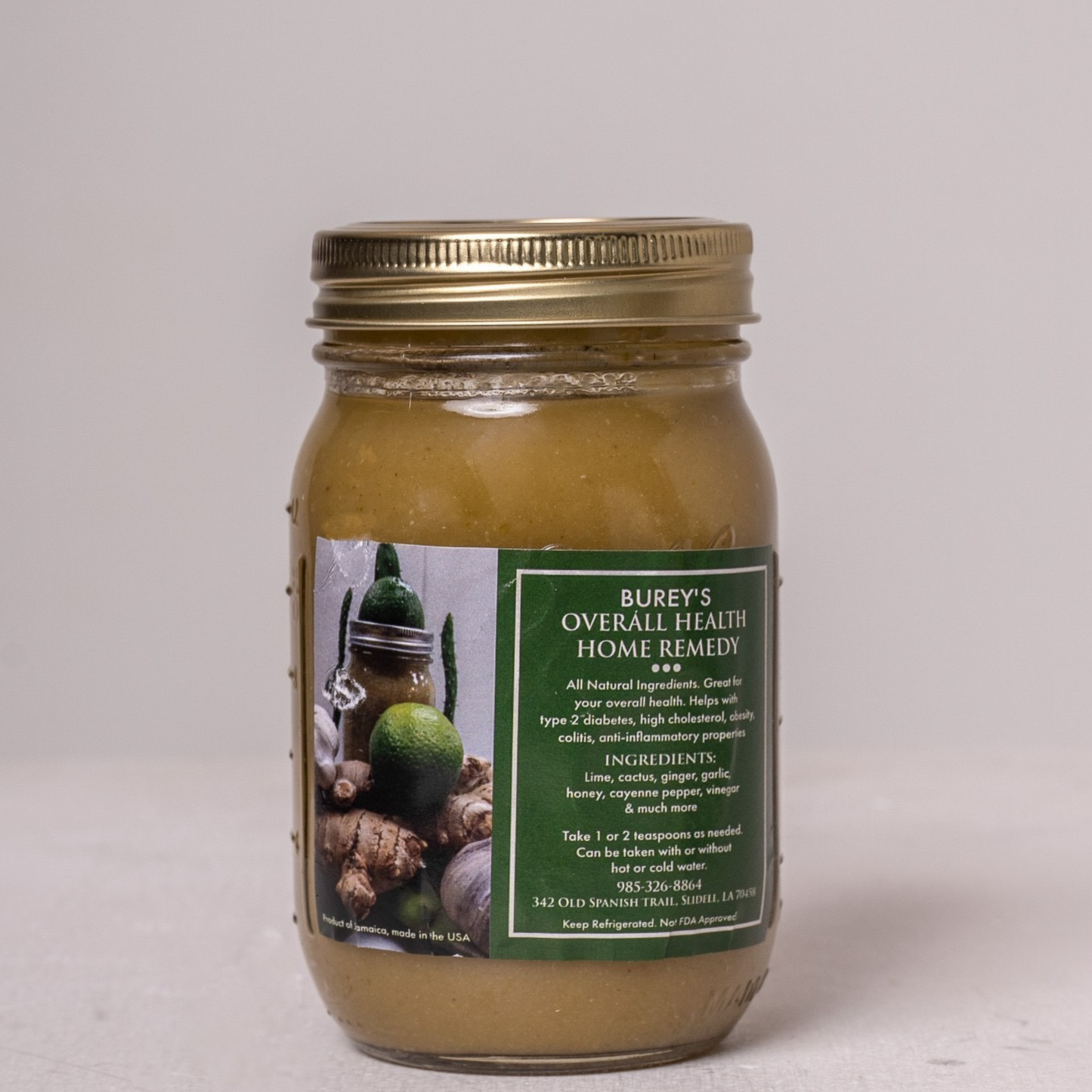 Burey’s Overall Health Home Remedy