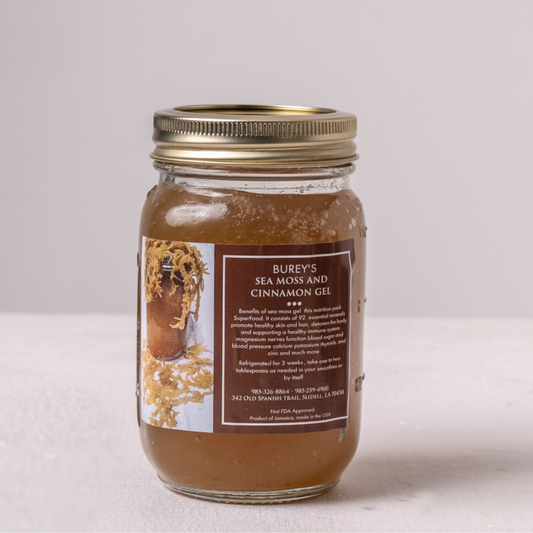 Burey’s Sea Moss & Cinnamon Gel